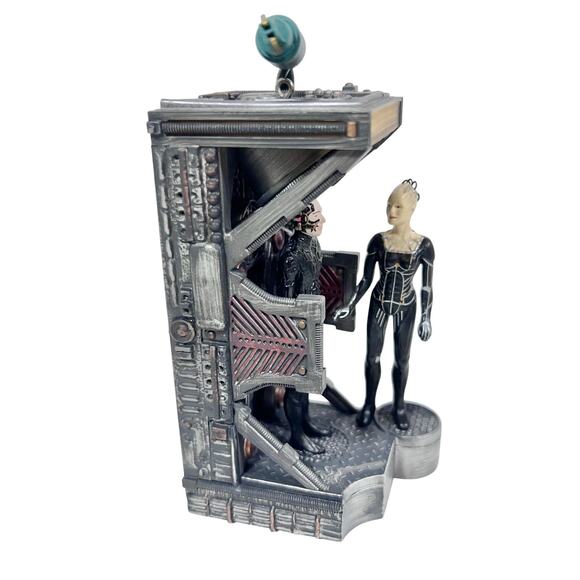 Star Trek Christmas Ornaments Lot of 6 Tribbles Tucker Worf Locutus of Borg Y2K - Picture 9 of 10